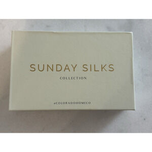 SundaySilks 100% Mulberry Silk Pillowcase 22 Momme Grade 6A Silver Lavender NEW